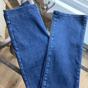 NYDJ Stretch Straight Leg Pull On Jeans  Size L